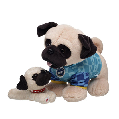 Promise Pets Pug Stuffed Animal Mini Beans Gift Set | BAB - US 7579
