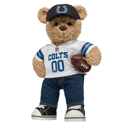 Indianapolis Colts Timeless Teddy Bear Football Gift Set - US 8404