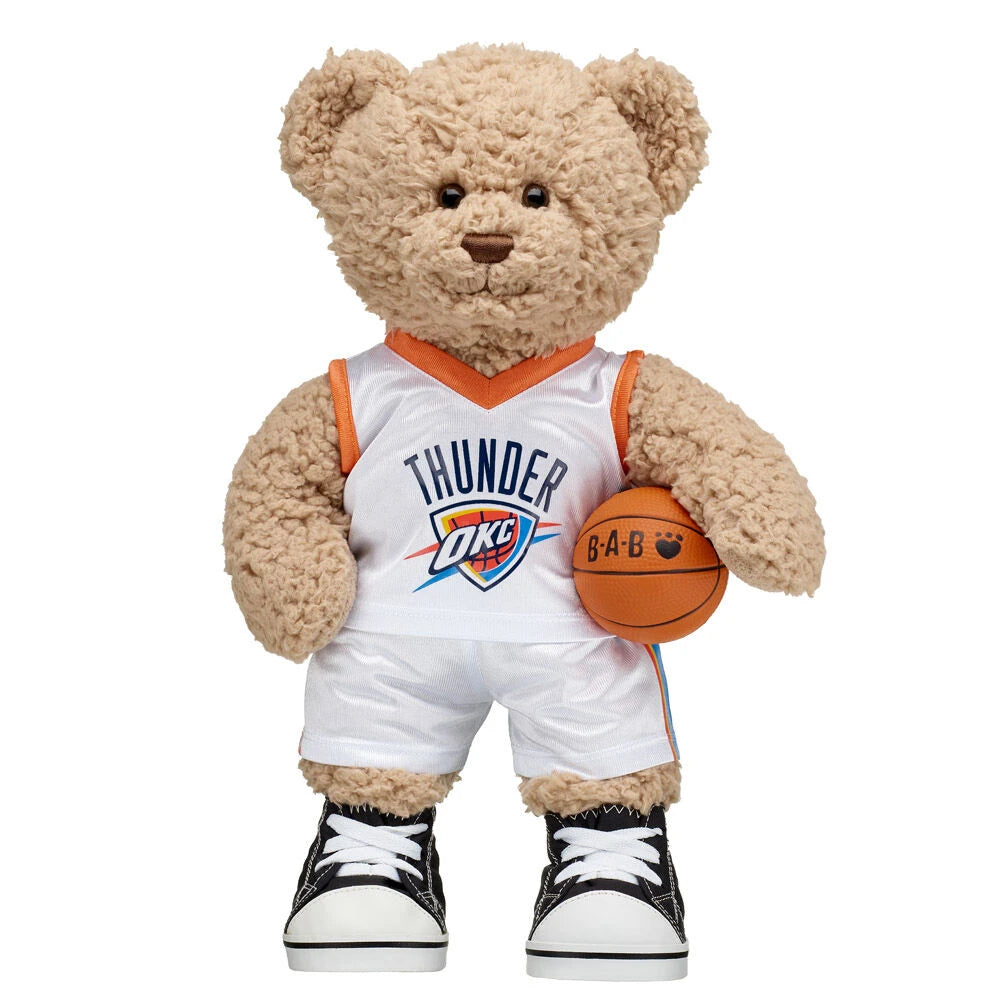 Oklahoma City Thunder Basketball Teddy Bear Gift Set | Build-A-Bear® - US 6549