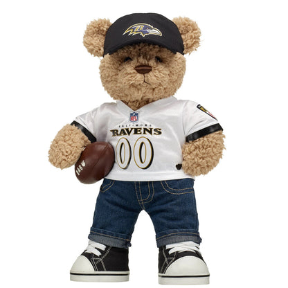 Baltimore Ravens Timeless Teddy Bear Football Gift Set - US 8787