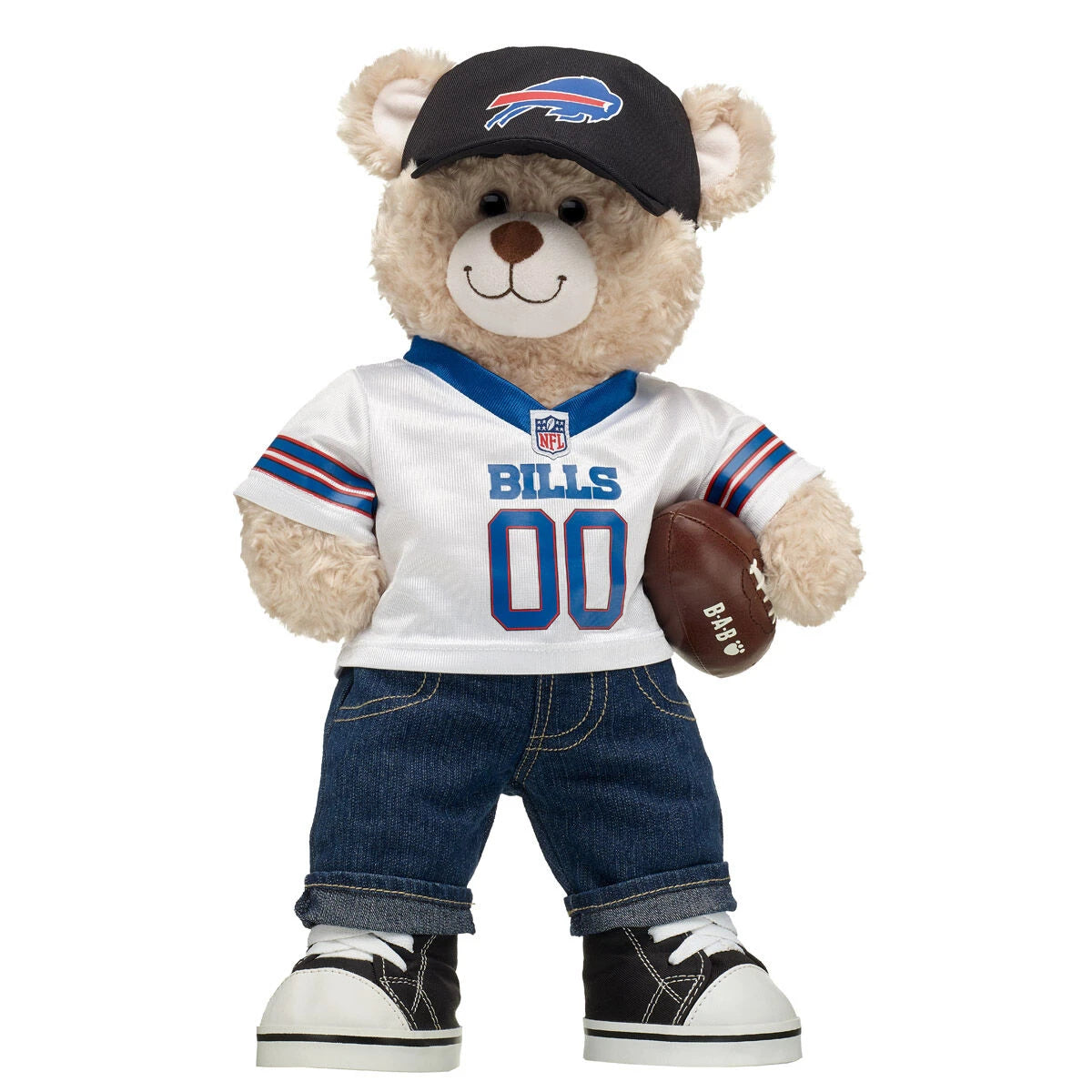 Buffalo Bills Happy Hugs Teddy Bear Football Gift Set - US 7199