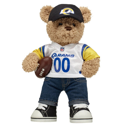 Los Angeles Rams Timeless Teddy Bear Football Gift Set - US 8991