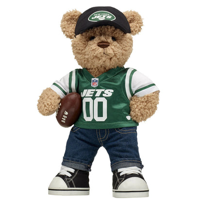 New York Jets Timeless Teddy Bear Football Gift Set - US 5779