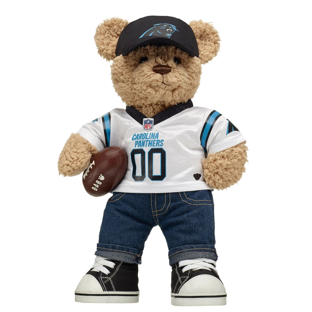 Carolina Panthers Timeless Teddy Bear Football Gift Set - US 3457