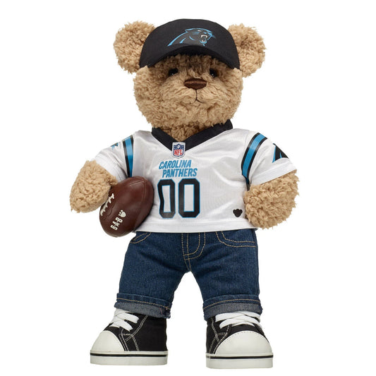 Carolina Panthers Timeless Teddy Bear Football Gift Set - US 3939