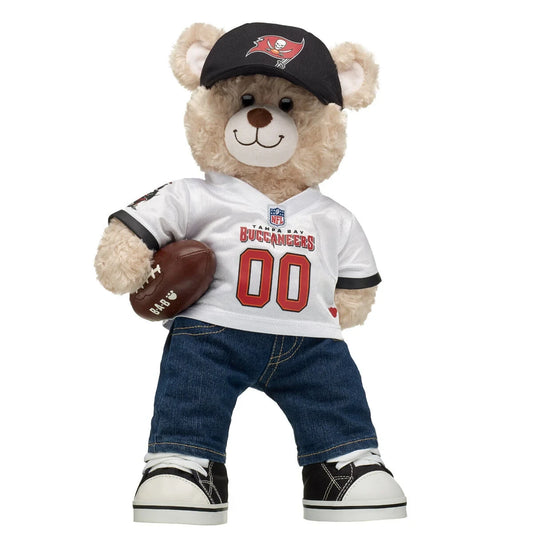 Tampa Bay Buccaneers Happy Hugs Teddy Bear Football Gift Set - US 8442
