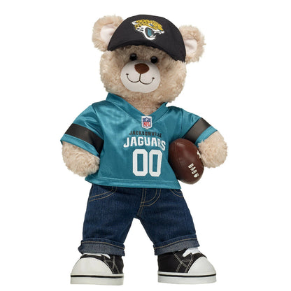 Jacksonville Jaguars Happy Hugs Football Teddy Bear Gift Set - US 9250