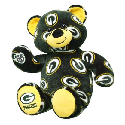 Green Bay Packers Fan Hat Teddy Bear Gift Set - US 5806