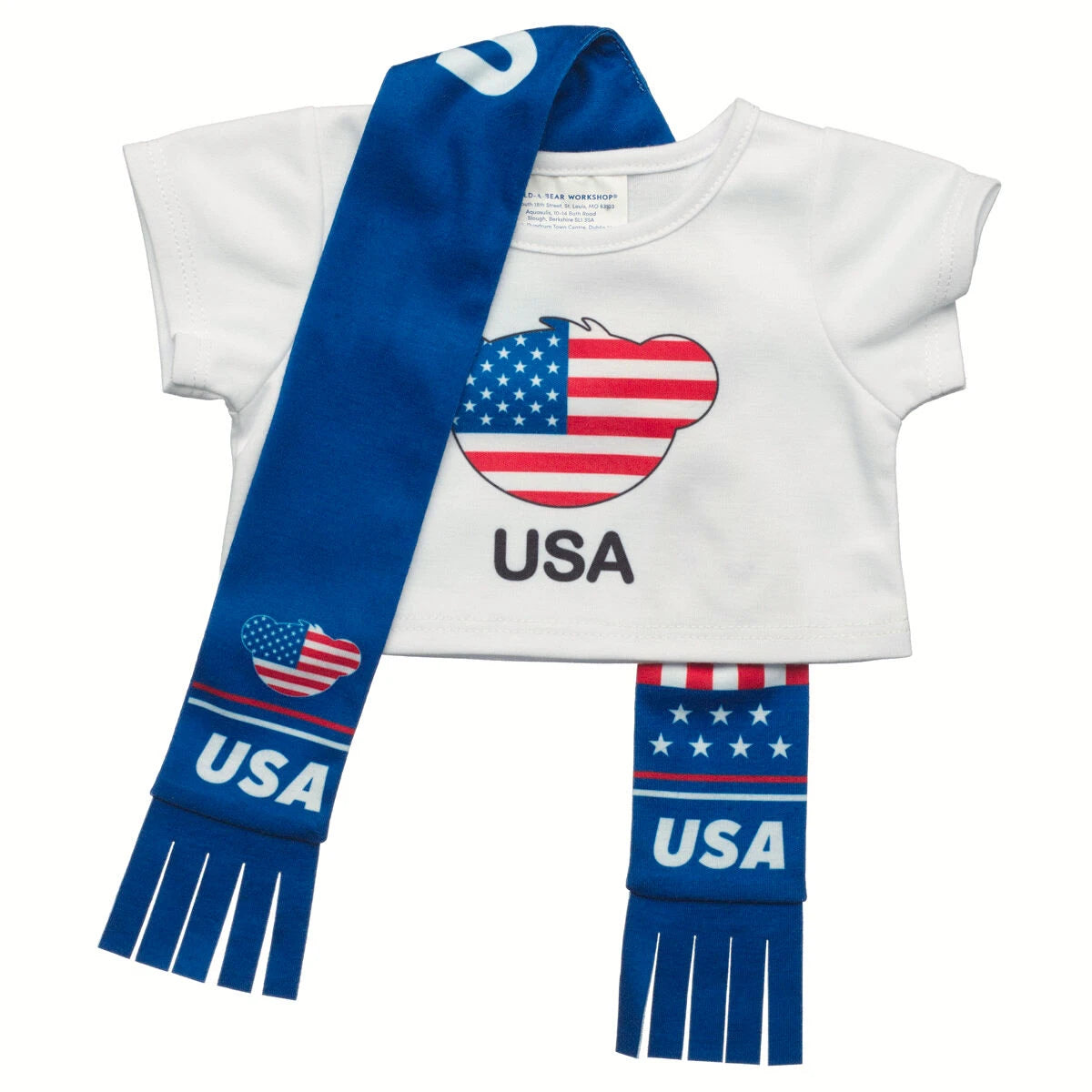 Let's Goal Bear USA Gift Set | Build-A-Bear - US 6687