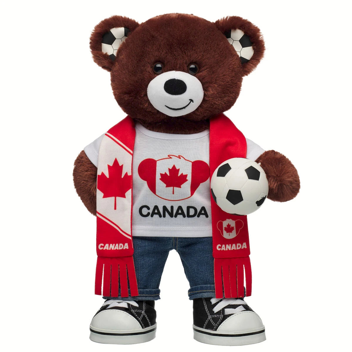 Let's Goal Bear Canada Gift Set | Build-A-Bear - US 9101