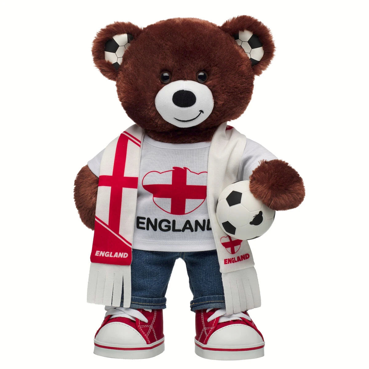 Let's Goal Bear England Gift Set | Build-A-Bear - US 5766