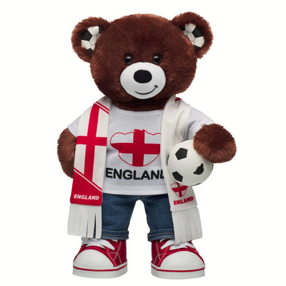 Let's Goal Bear England Gift Set | Build-A-Bear - US 5766