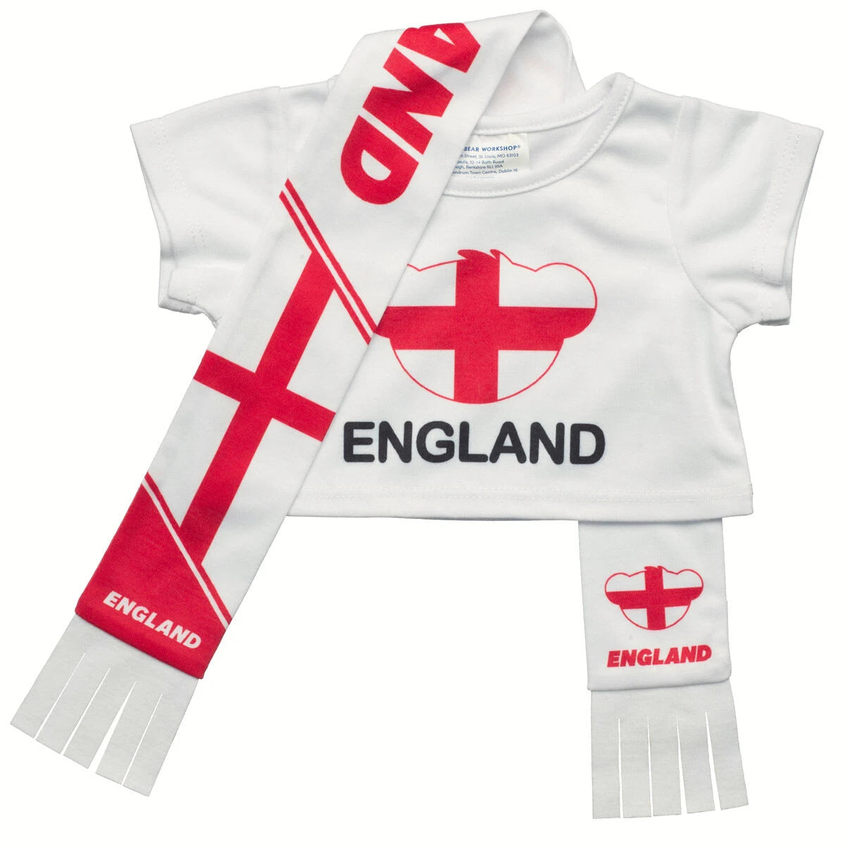 Let's Goal Bear England Gift Set | Build-A-Bear - US 5766