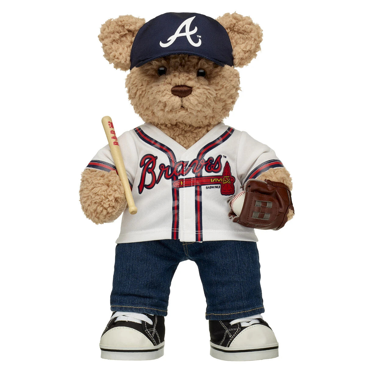 Atlanta Braves™ Teddy Bear Gift Set | Build-A-Bear® - US 5943