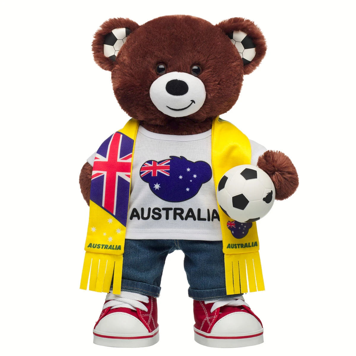 Let's Goal Bear Australia Gift Set | Build-A-Bear - US 9603