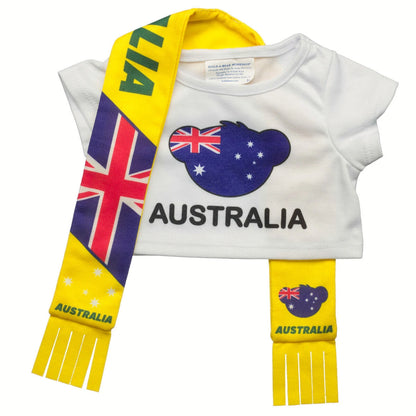 Let's Goal Bear Australia Gift Set | Build-A-Bear - US 9603
