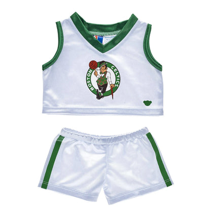 Boston Celtics Basketball Teddy Bear Gift Set | Build-A-Bear® - US 8641