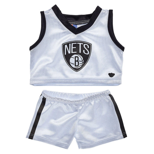 Brooklyn Nets Stuffed Animal Uniform (2 pc.) for Stuffed Animals | Build-A-Bear® - US 9408