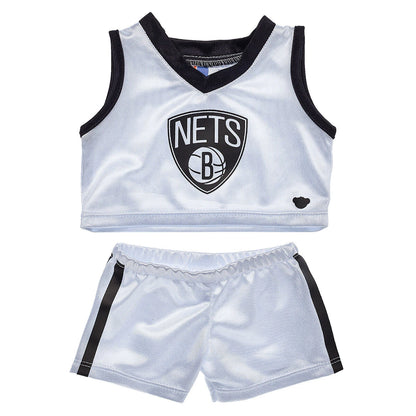 Brooklyn Nets Timeless Teddy Bear Basketball Gift Set | Build-A-Bear® - US 5628