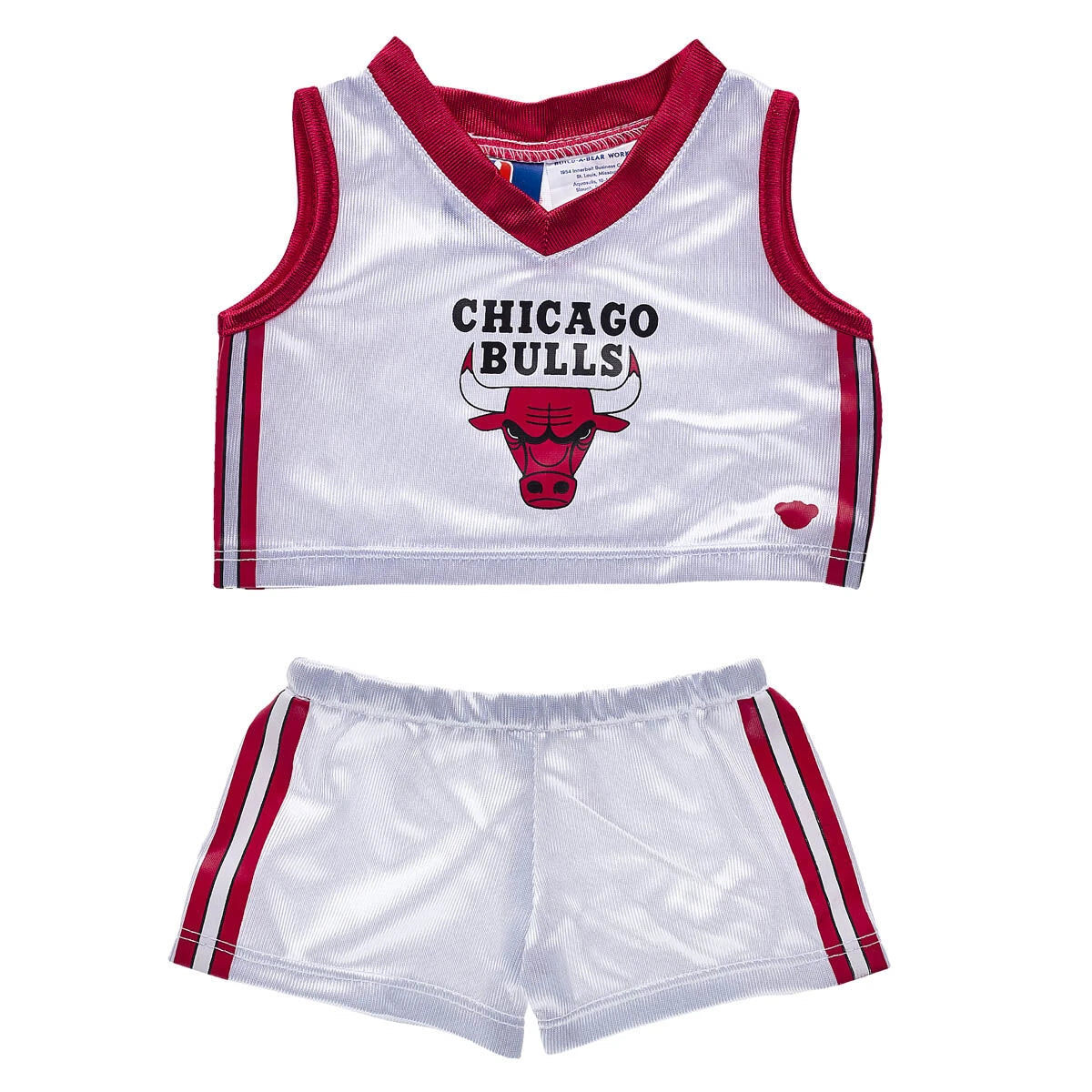 Chicago Bulls Uniform 2 pc. for Stuffed Animals | Build-A-Bear® - US 3622