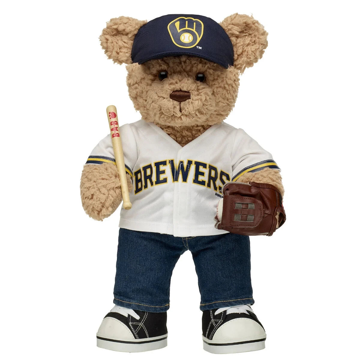 Milwaukee Brewers™ Teddy Bear Gift Set | Build-A-Bear® - US 6801