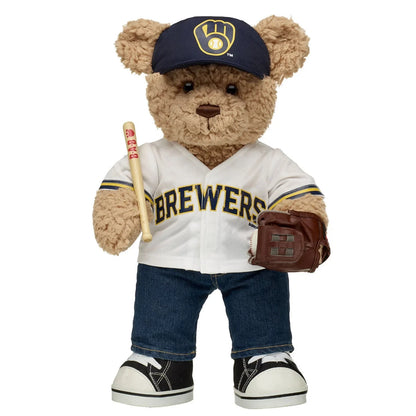 Milwaukee Brewers™ Teddy Bear Gift Set | Build-A-Bear® - US 6801