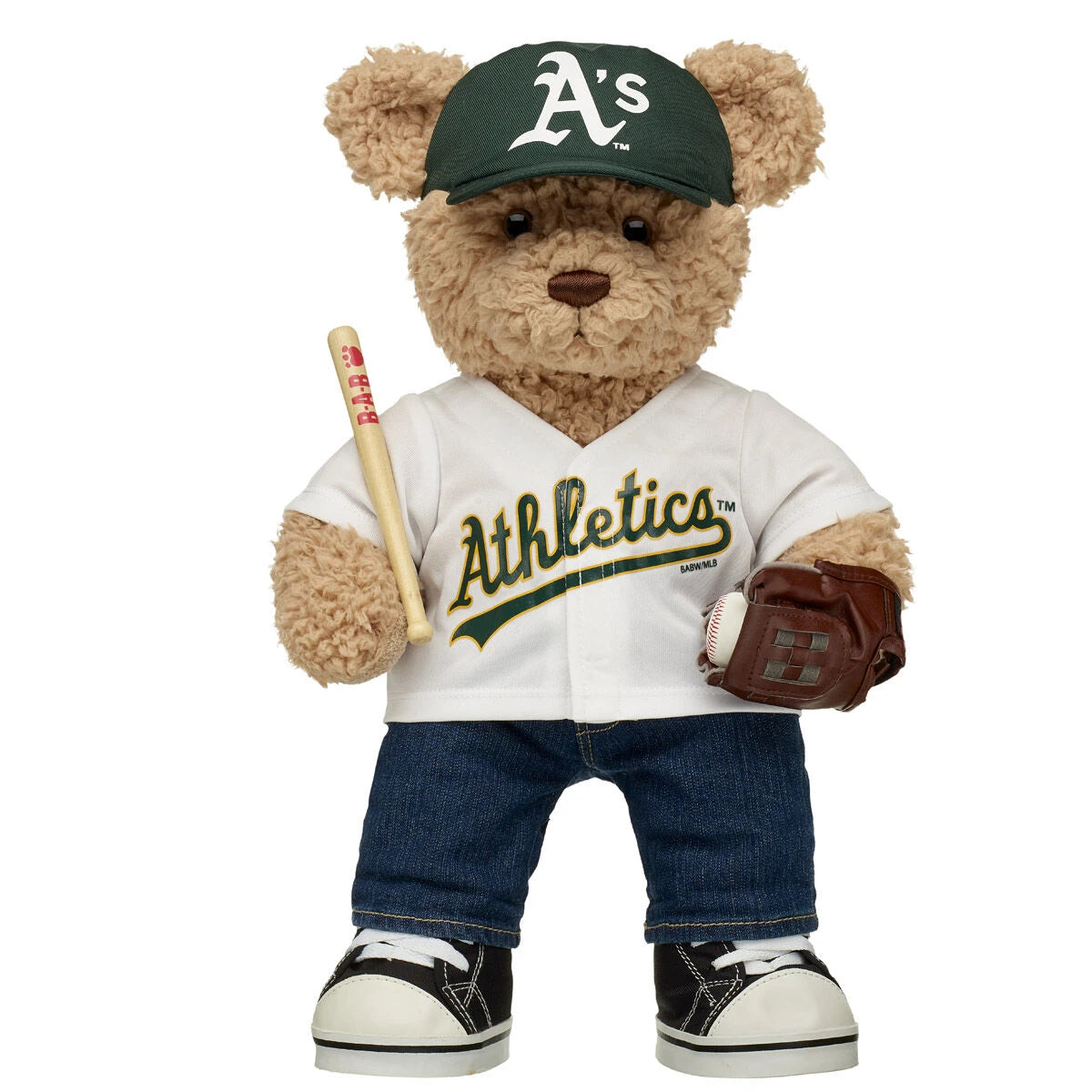 Oakland Athletics™ Teddy Bear Gift Set | Build-A-Bear® - US 3365