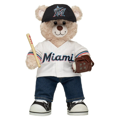 Miami Marlins™ Teddy Bear Gift Set | Build-A-Bear® - US 7894