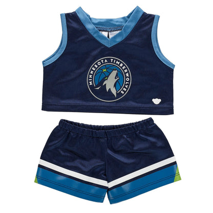 Minnesota Timberwolves Basketball Teddy bear Gift Set | Build-A-Bear® - US 7767