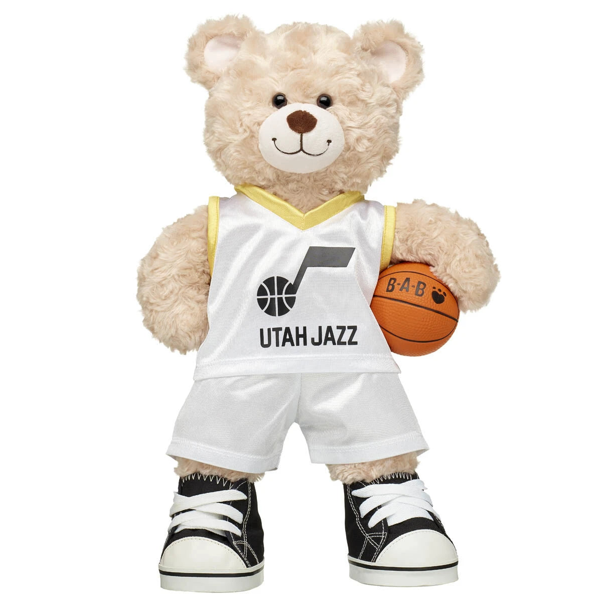 Happy Hugs Teddy Bear Utah Jazz Basketball Gift Set - US 4009