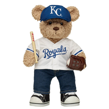 Kansas City Royals™ Teddy Bear Gift Set | Build-A-Bear® - US 1108