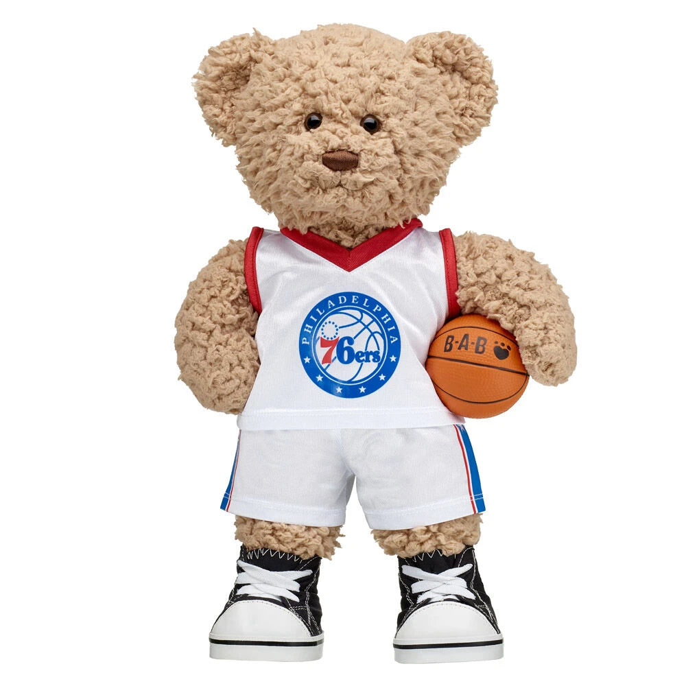 Philadelphia 76ers Timeless Teddy Bear Basketball Gift Set - US 9877