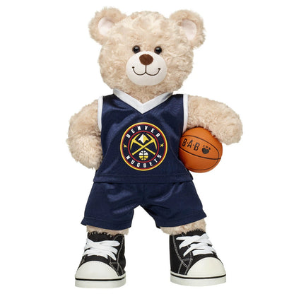 Denver Nuggets Basketball Teddy Bear Gift Set | Build-A-Bear® - US 3191