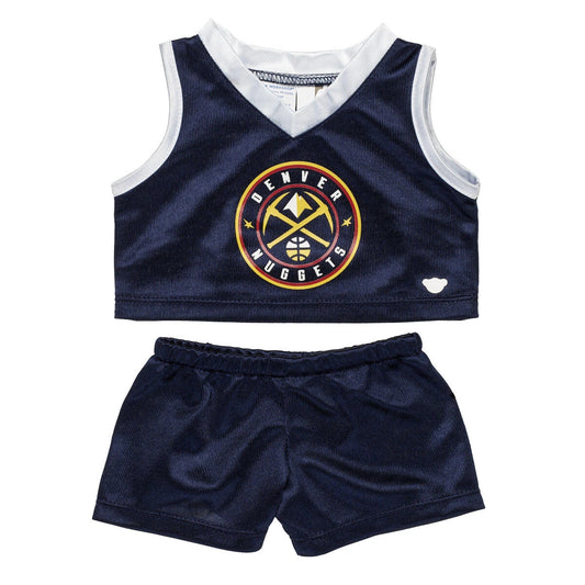 Denver Nuggets Uniform 2 pc. for Plush Toys | Build-A-Bear® - US 8351
