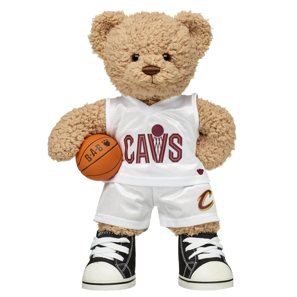 Cleveland Cavaliers Basketball Teddy Bear Gift Set | Build-A-Bear® - US 2870