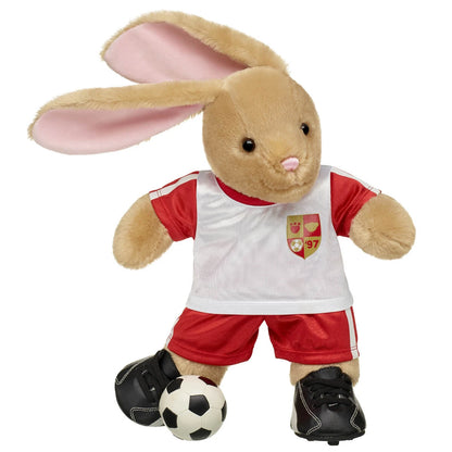 Pawlette™ Plush Red Soccer Set &amp; Soccer Ball | Build-A-Bear® - US 8361