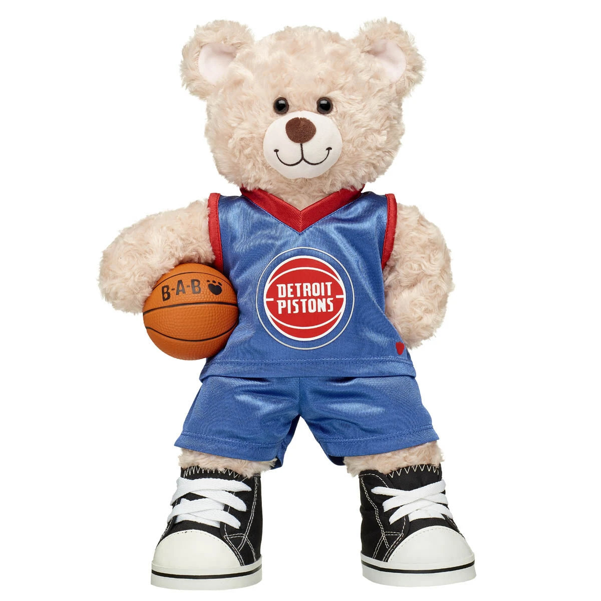 Detroit Pistons Basketball Teddy Bear Gift Set | Build-A-Bear® - US 4365