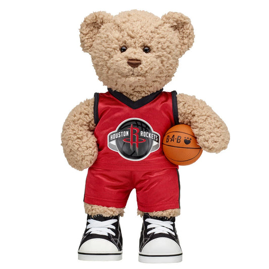 Timeless Teddy Bear Houston Rockets Basketball Gift Set - US 2909