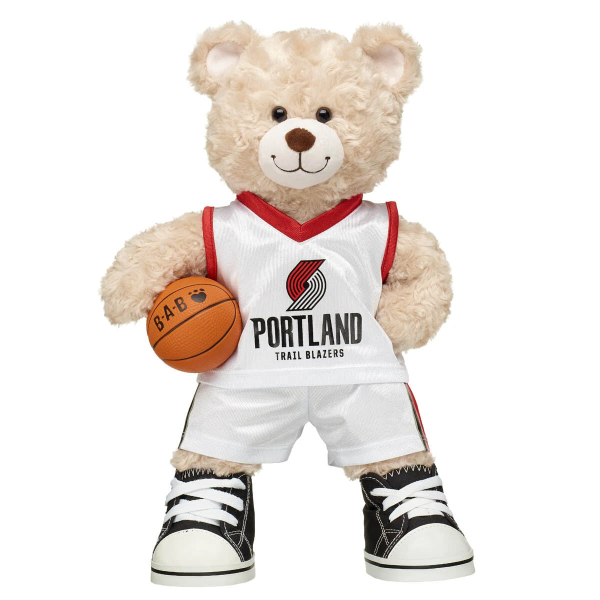 Happy Hugs Teddy Bear Portland Trail Blazers Basketball Gift Set - US 1540