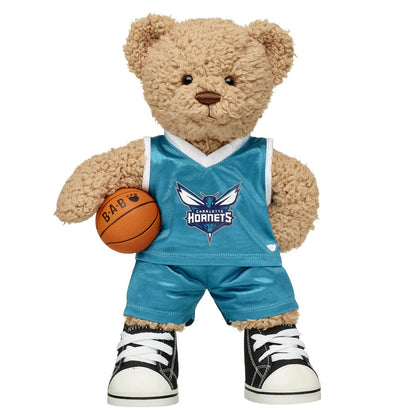 Charlotte Hornets Teddy Bear Basketball Gift Set | Build-A-Bear® - US 4854