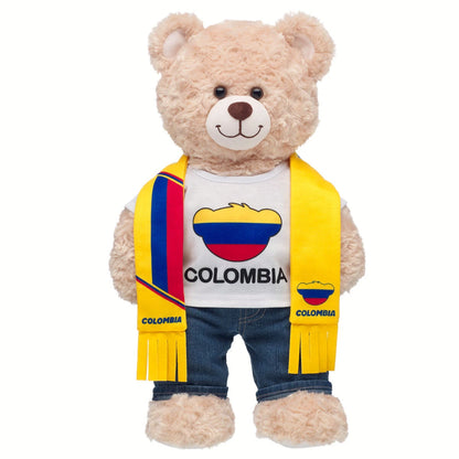 Colombia Scarf &amp; T-Shirt Set | Build-A-Bear - US 2748