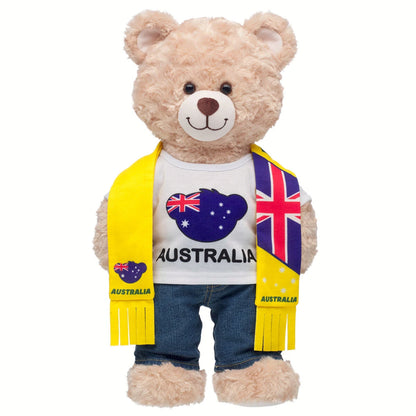 Australia Scarf &amp; T-Shirt Set | Build-A-Bear - US 4208