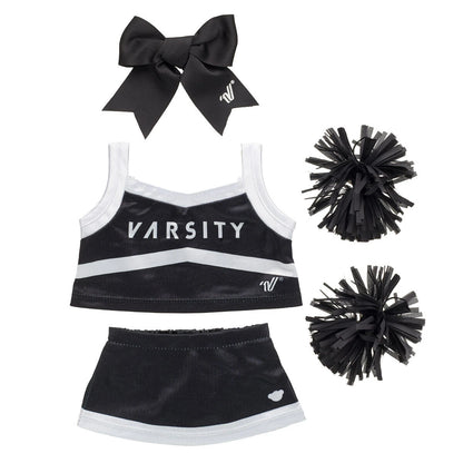 Online-Only Varsity Spirit Black Cheer Uniform | Build-A-Bear® - US 3758