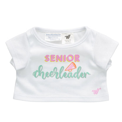 Online-Only Varsity Spirit Senior Cheerleader Tee | Build-A-Bear® - US 4122