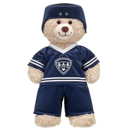 Hockey Uniform w/ Plush Helmet, Jersey &amp; Pants | Build-A-Bear® - US 3541