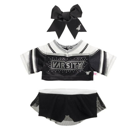 Varsity Spirit All-Star Black Cheer Uniform | Build-A-Bear® - US 4737