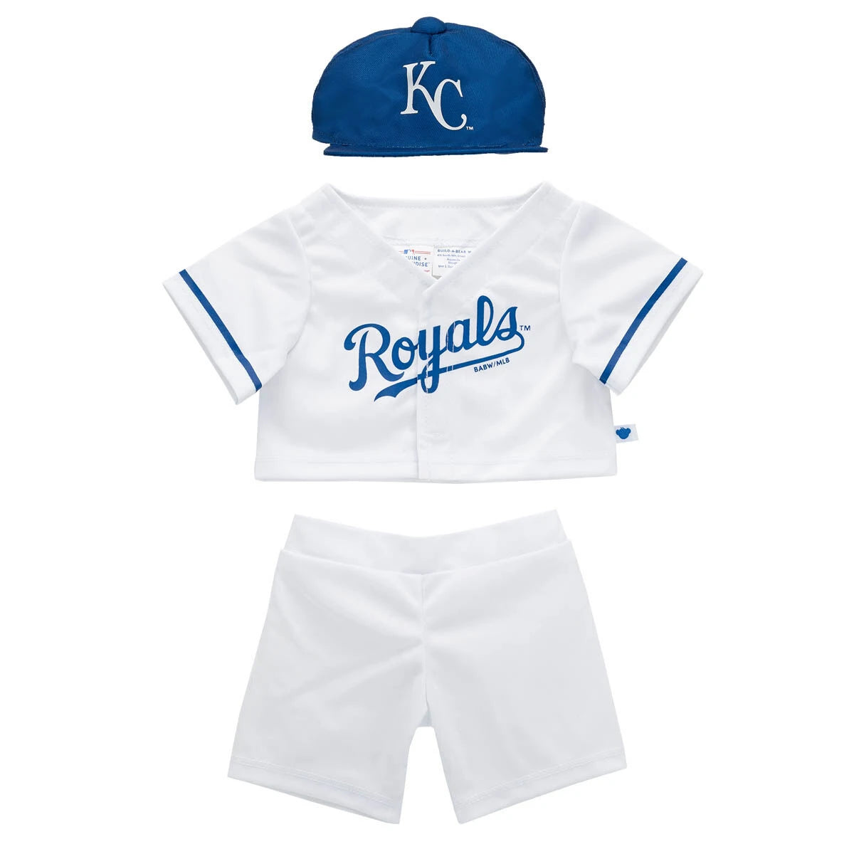Kansas City Royals™ Uniform 3 pc. for Stuffed Animals | Build-A-Bear® - US 3246