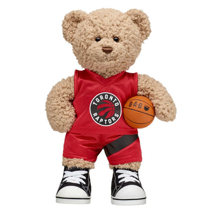 Timeless Teddy Bear Toronto Raptors Basketball Gift Set - US 8037