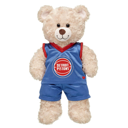 Detroit Pistons Uniform 2 pc. for Plush Toys | Build-A-Bear® - US 7435