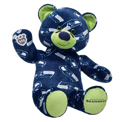 Seattle Seahawks Teddy Bear | Build-A-Bear® - US 7156
